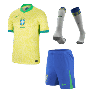Brazil Home Custom Full Soccer Kit