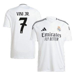 VINI JR. #7 Real Madrid Soccer Jersey Home Custom Shirt