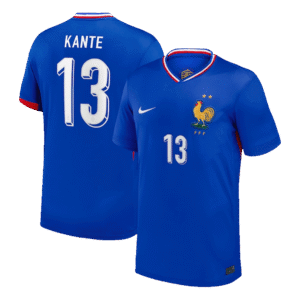 KANTE #13 France Home Soccer Jersey Euro