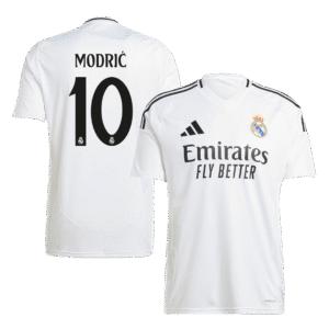 MODRIĆ #10 Real Madrid Soccer Jersey Home Custom Shirt
