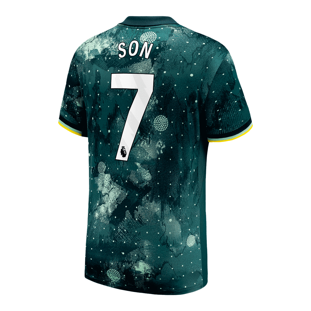 SON #7 Tottenham Hotspur Soccer Jersey Third Away Custom Shirt - Image 3