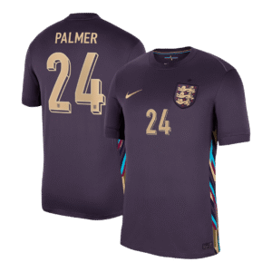 England Jersey Custom PALMER #24 Soccer Jersey Away