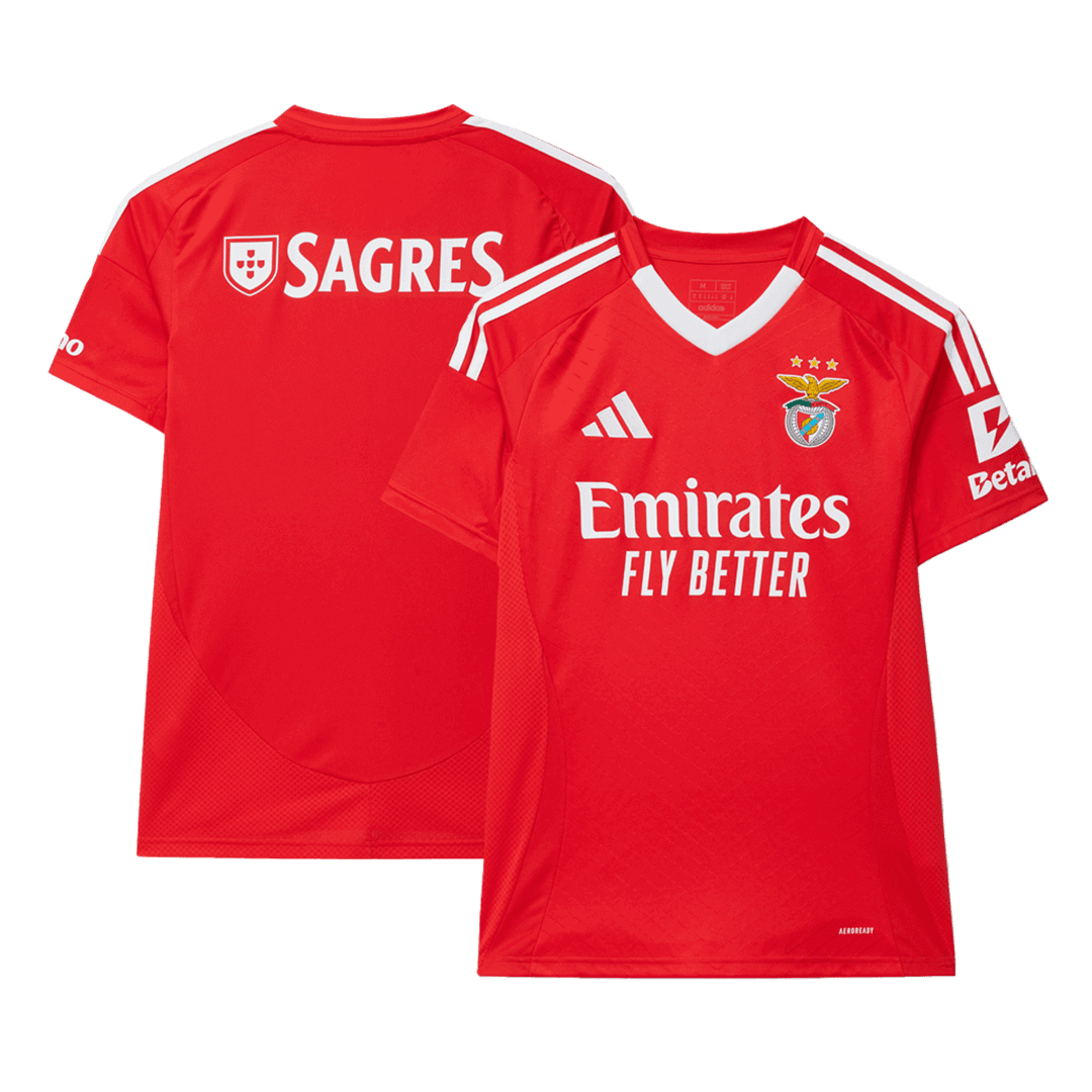 Benfica Soccer Jersey Home Custom Shirt - Image 3