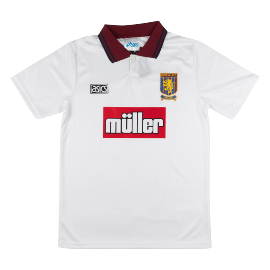 Aston Villa Retro Jersey Third Away Soccer Shirt 1994/95 - Image 3