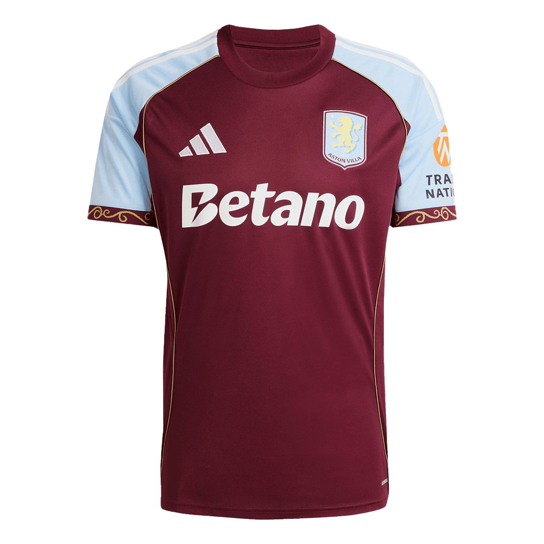 Aston Villa Soccer Jersey Home Custom Shirt 2025/26 - Image 4