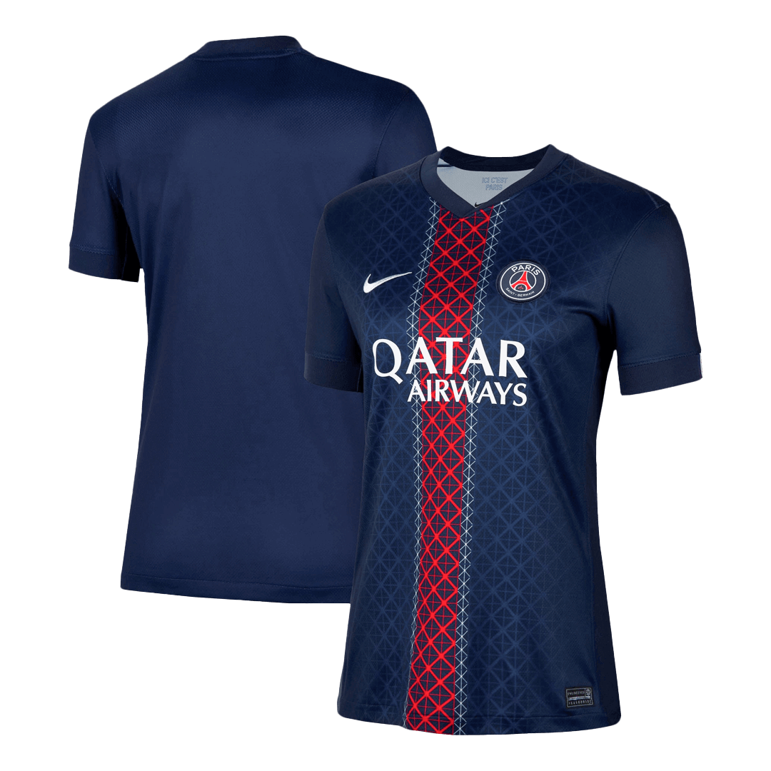 PSG Home Soccer Jersey Women's Custom Shirt 2025/26 - Image 3