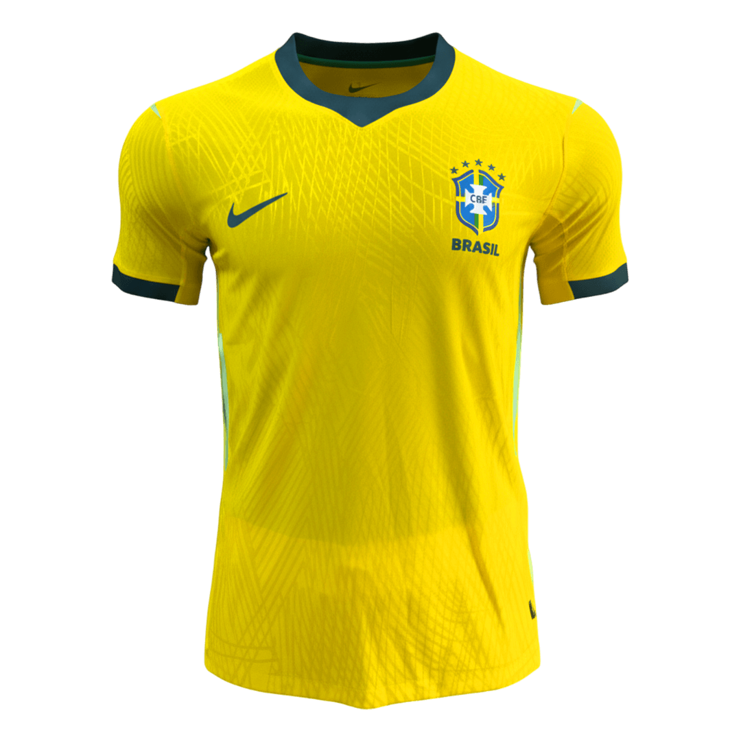 Brazil Player Version Home Soccer Jersey World Cup 2026