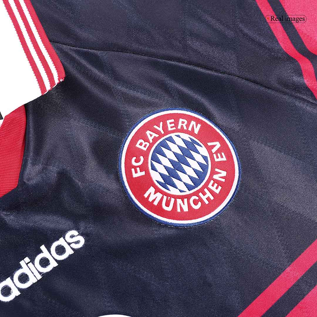 Bayern Munich Retro Jersey Home Soccer Shirt 1997/99 - Image 6