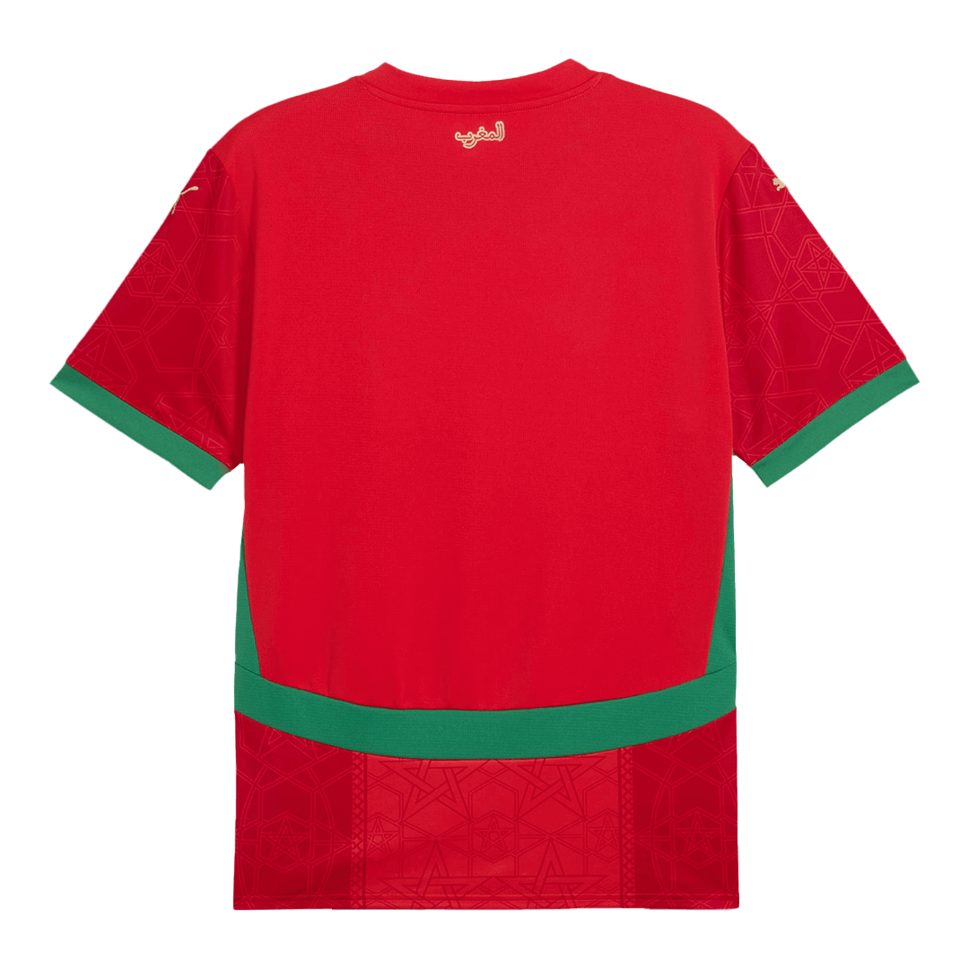 Morocco Soccer Jersey Home Shirt - Image 2