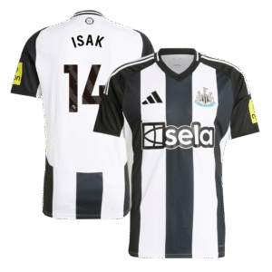 Newcastle United Jersey Custom ISAK #14 Soccer Jersey Home