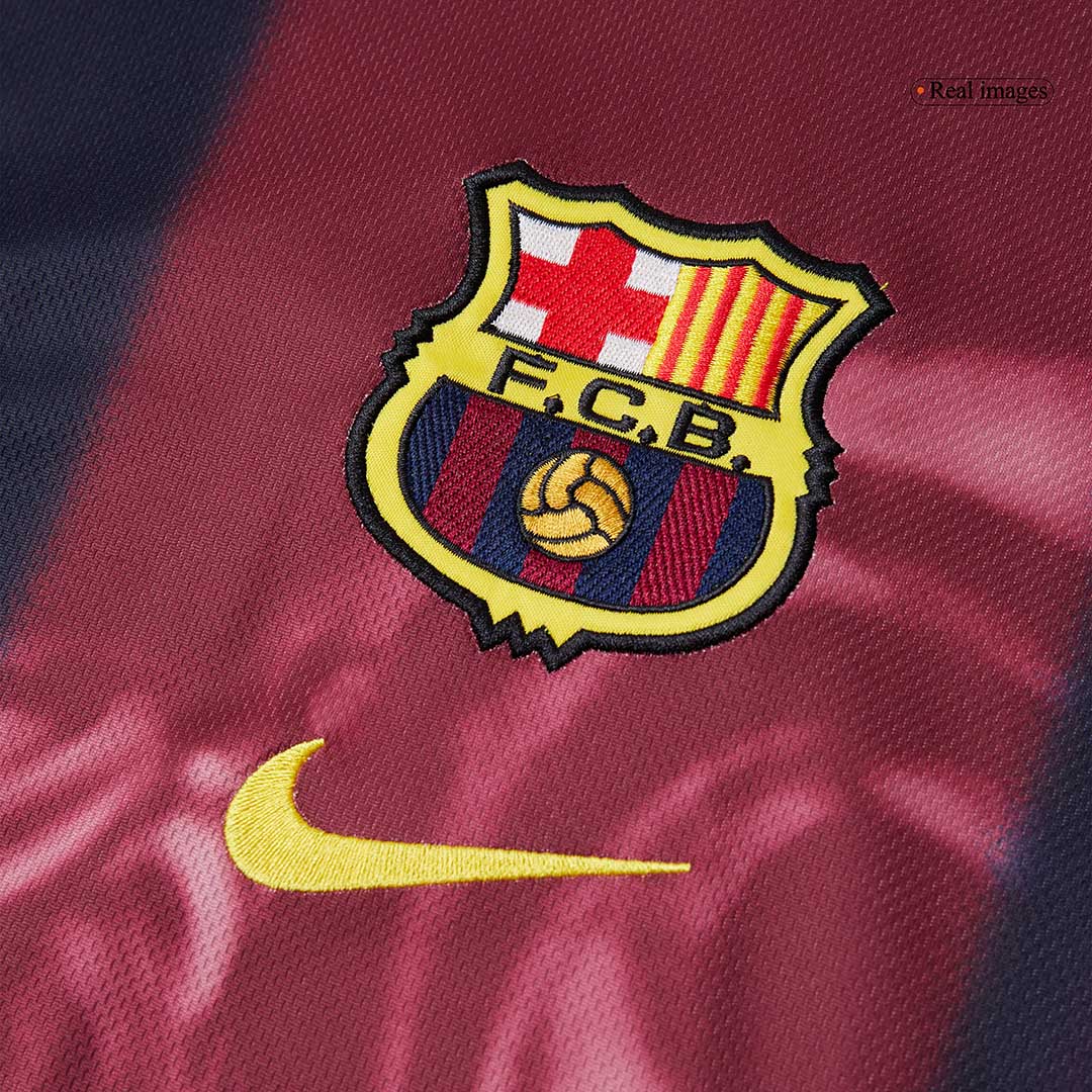 Barcelona X CJ Retro Jersey Home Soccer Shirt 2000/01 - Image 7