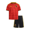 Kids Belgium Custom Home Soccer Kits 2025/26