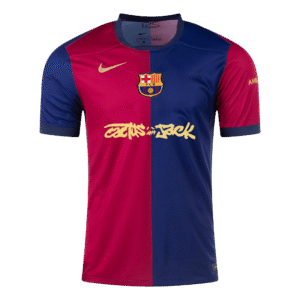 Barcelona X Travis Scott Jersey Custom Soccer Jersey Home