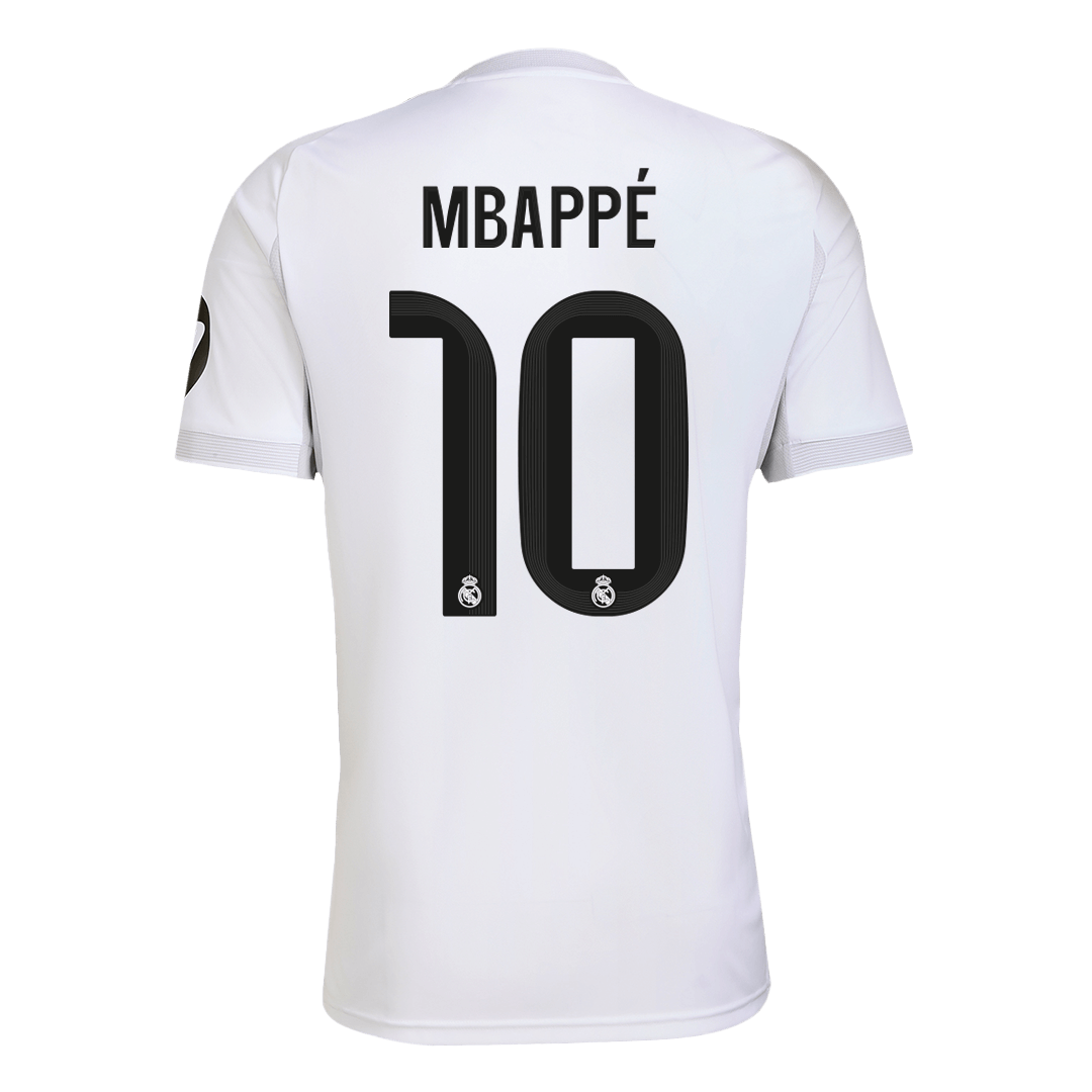 MBAPPÉ #10 Real Madrid Soccer Jersey Home Custom Shirt 2025/26 - Image 3