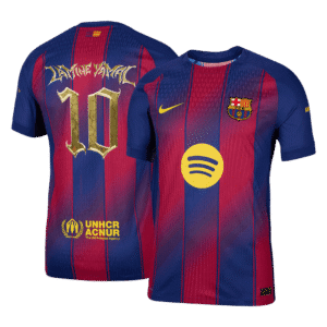 Barcelona LAMINE YAMAL #10 Kopa Trophy Edition Home Custom Player Version Soccer Jersey 2025/26
