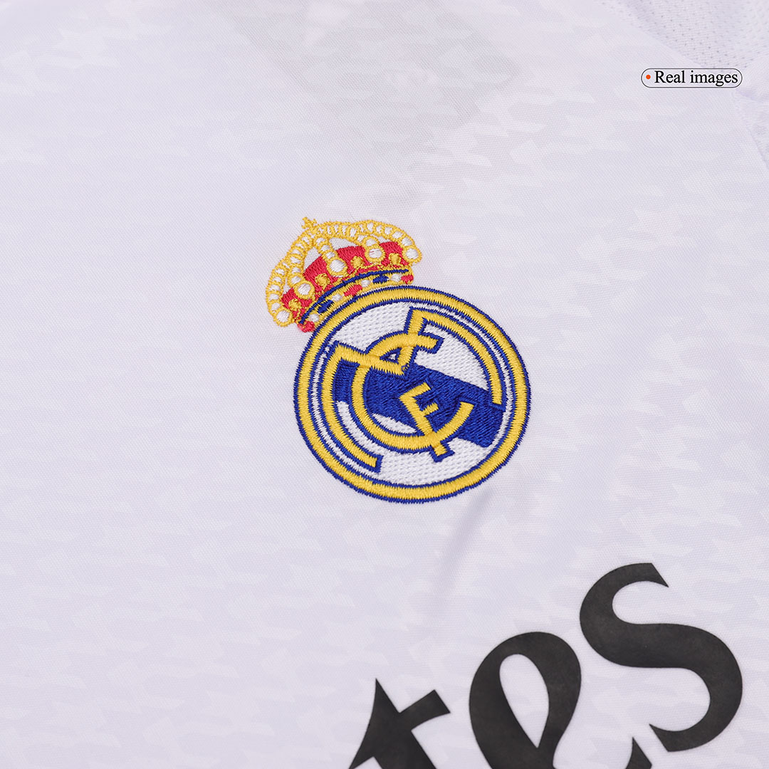Real Madrid Long Sleeve Jersey Home Football Shirt - Image 8