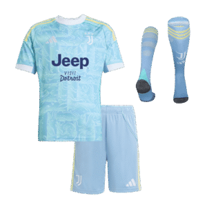 Kids Juventus Custom Away Full Soccer Kits2025/26