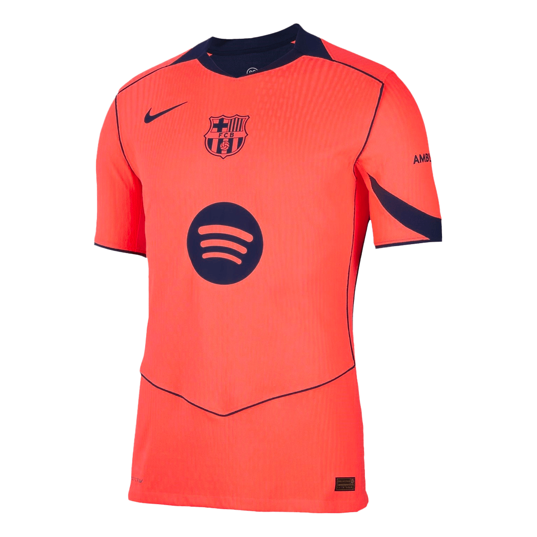 Barcelona F.DE JONG #21 Third Away Custom Player Version Soccer Jersey 2025/26 - UCL - Image 2