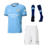 Manchester City Home Custom Full Soccer Kit