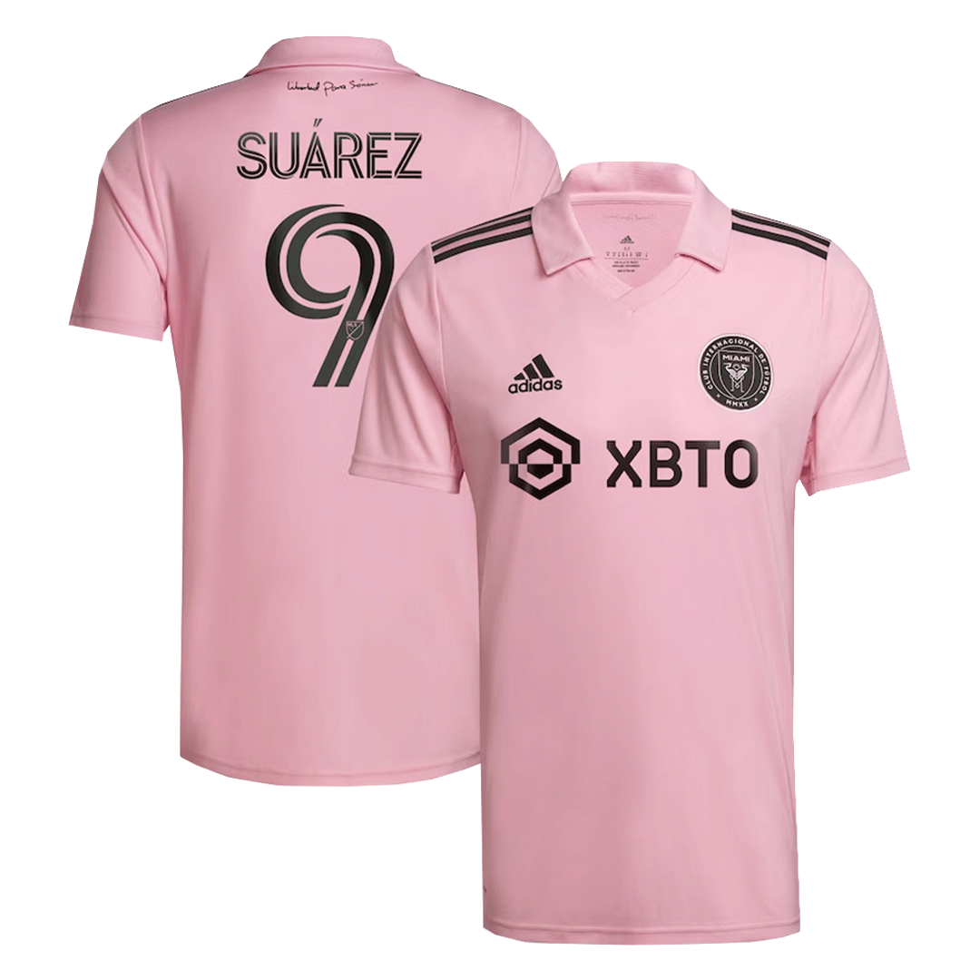 Inter Miami CF Jersey Custom SUÁREZ #9 Soccer Jersey Home 2022