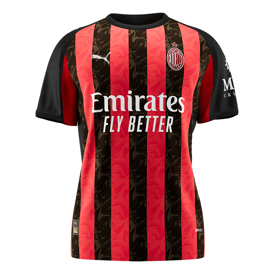 AC Milan Jersey Custom Soccer Jersey Home 2025/26