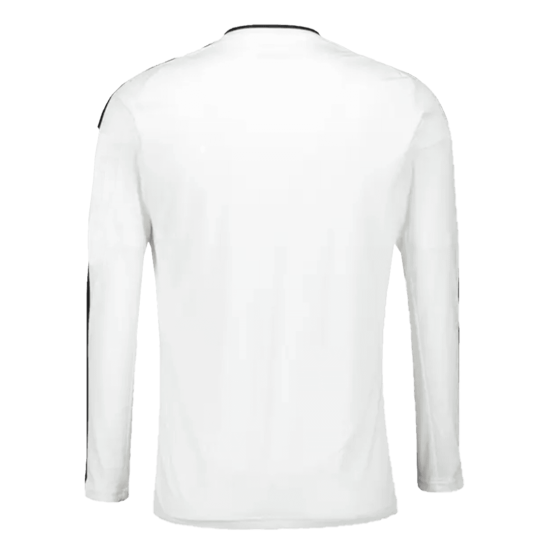 Real Madrid Long Sleeve Jersey Home Football Shirt - Image 2