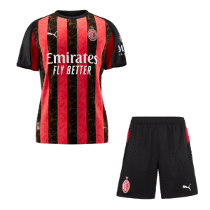 AC Milan Home Soccer Uniform Kits 2025/26
