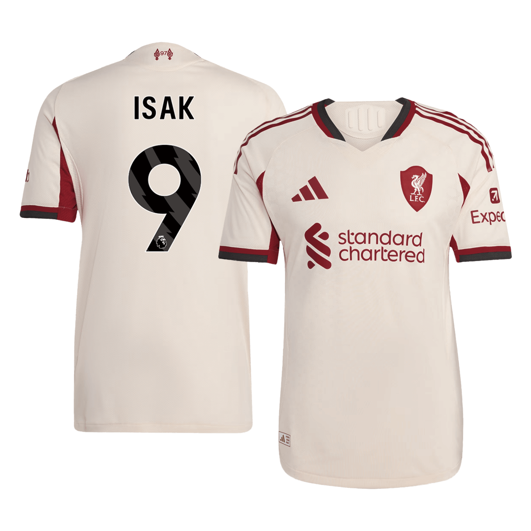 Liverpool ISAK #9 Custom Player Version Away Soccer Jersey 2025/26