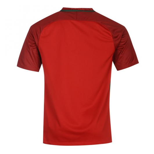 Portugal Retro Jersey Home Soccer Shirt 2016 - Image 2