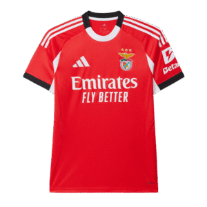Benfica Soccer Jersey Home Shirt 2025/26