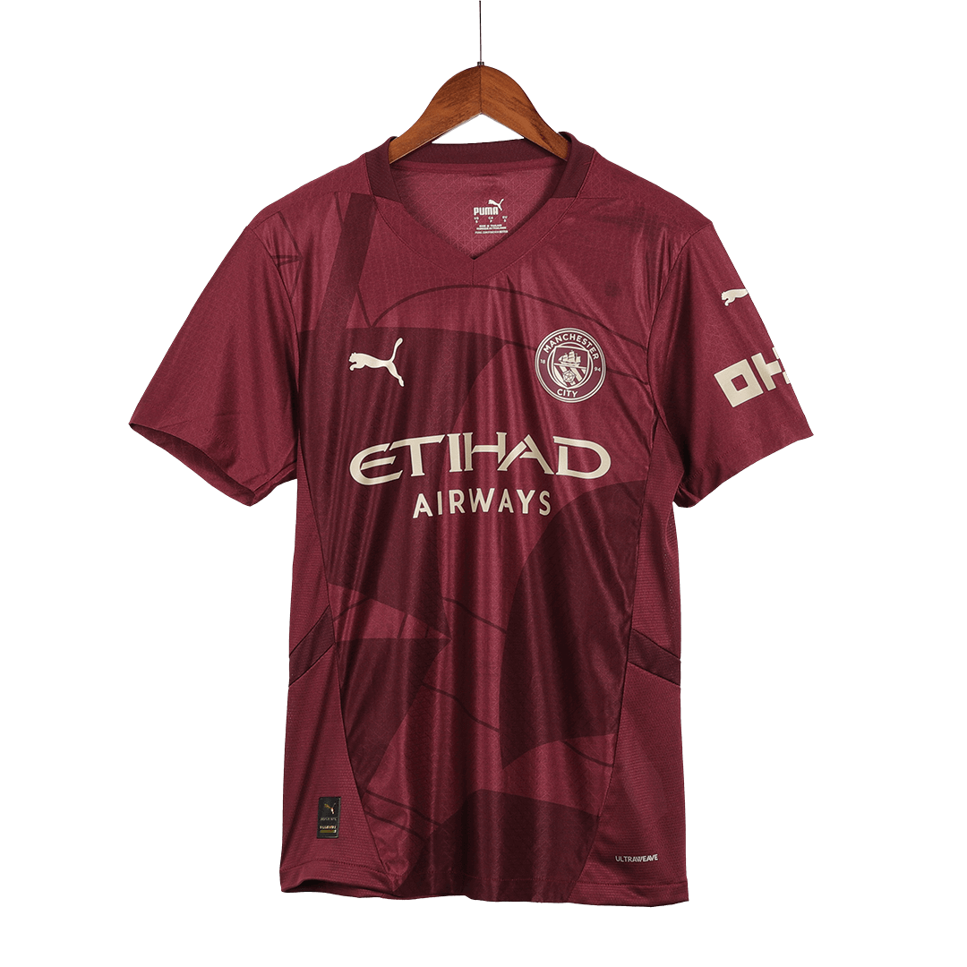 Authentic Soccer Jersey Manchester City Third Away Shirt - Image 4
