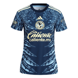 Club America Aguilas Soccer Jersey Away Women's Custom Shirt 2025/26