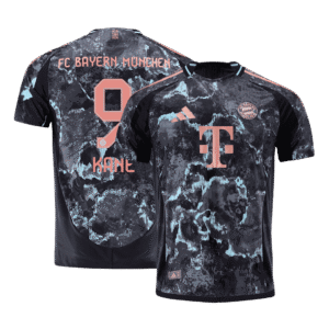 Bayern Munich KANE #9 Away Custom Player Version Soccer Jersey