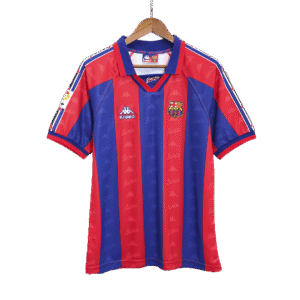 Barcelona Retro Jersey Home Soccer Shirt 1996/97