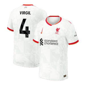 Liverpool VIRGIL #4 Custom Player Version Third Away Soccer Jersey